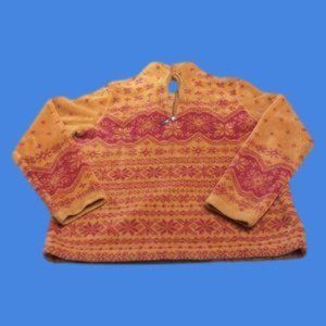 Talbots Women's Jacket Tag Size Small Chill Warmer Polo Zip Pullover Pol…